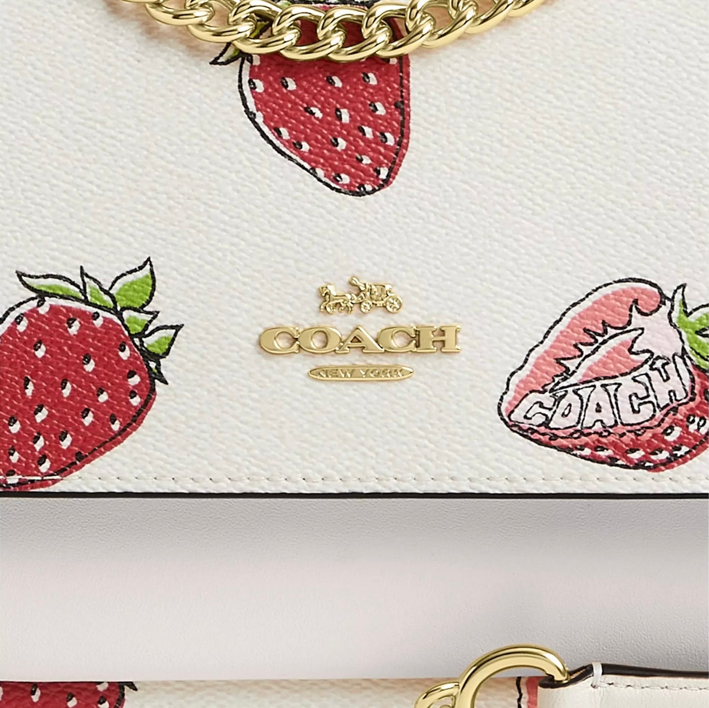 Crossbody Coach Klare Strawberry