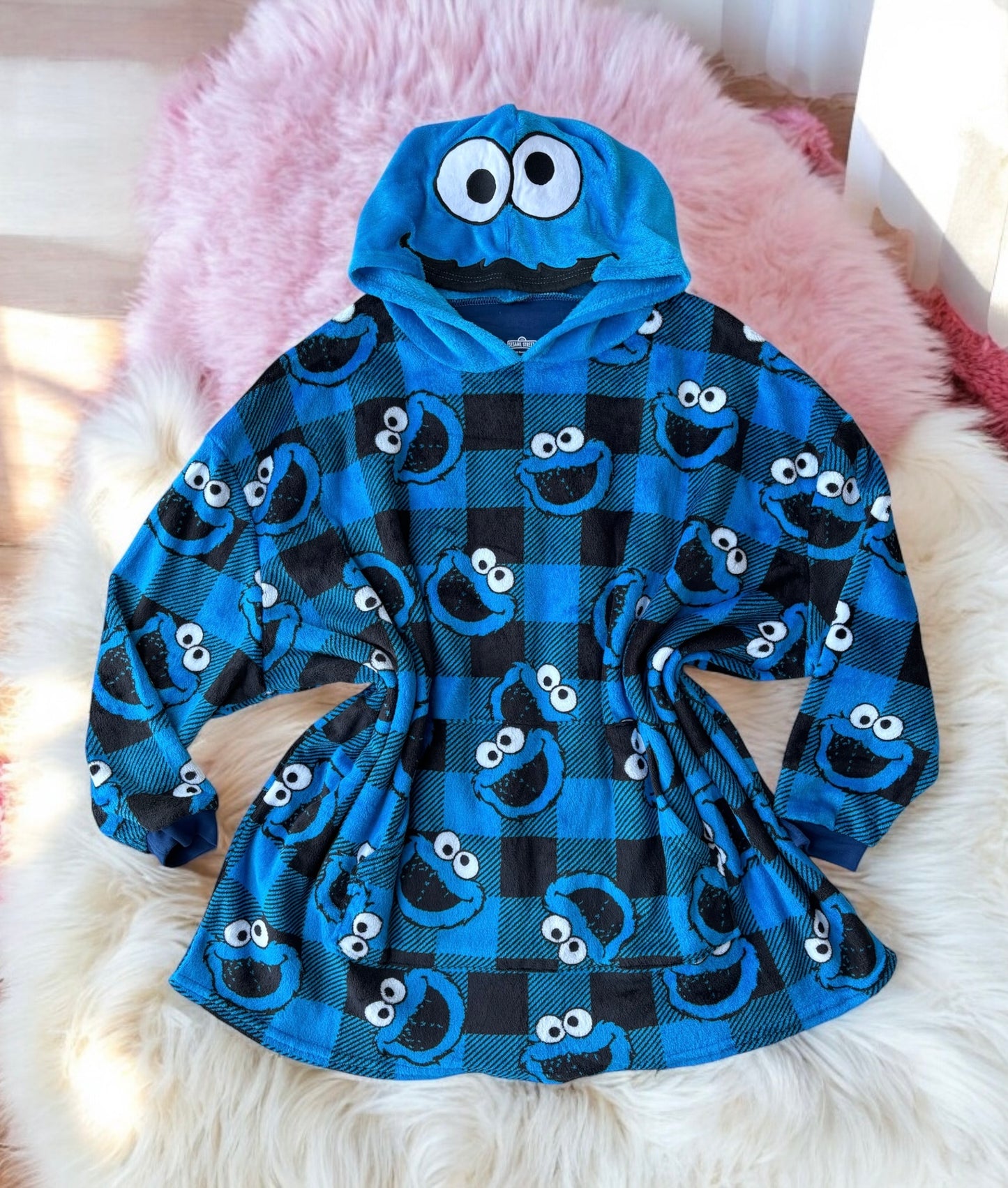 Cookie Monster Sudadera De Come Galletas Sudadera Monstruo De Las