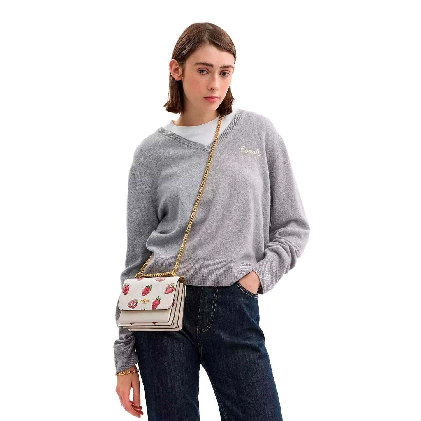 Crossbody Coach Klare Strawberry