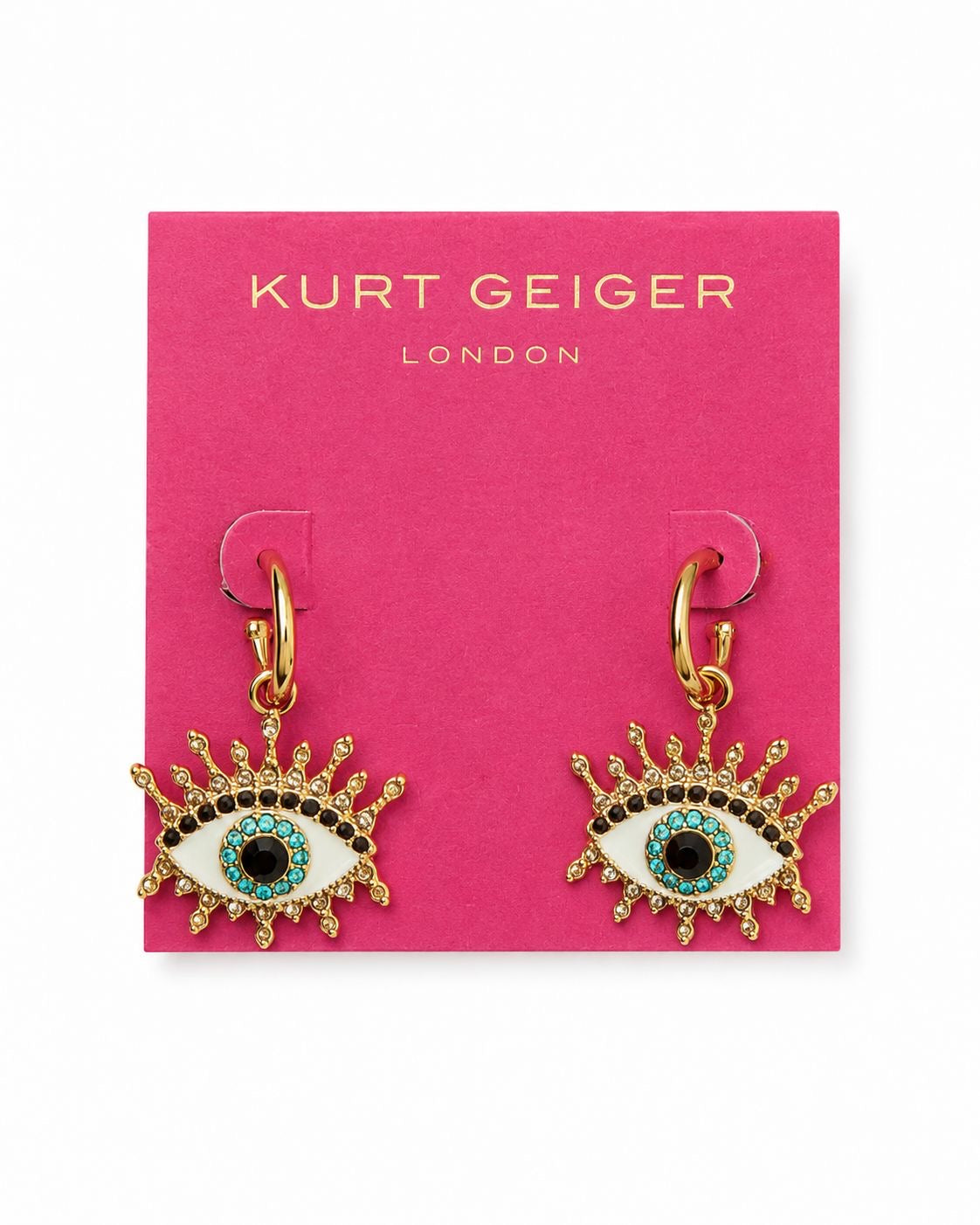 Aretes Kurt G de ojos