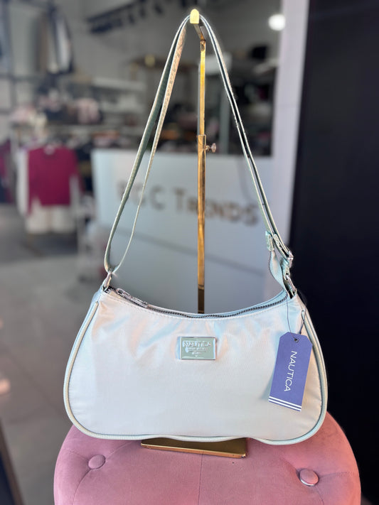 Crossbody Náutica verde agua