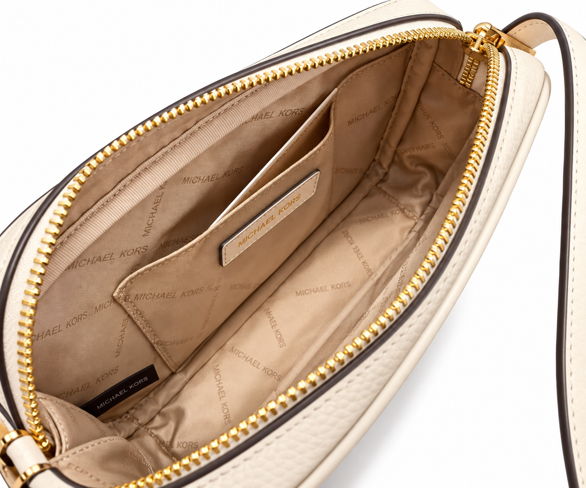Crossbody jet set Travel camera Vanilla