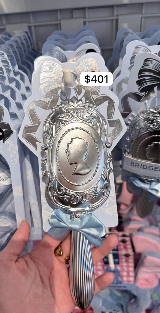 Cepillo de Bridgerton plateado