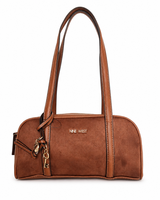 Showlder Bag Nine West gamuza café