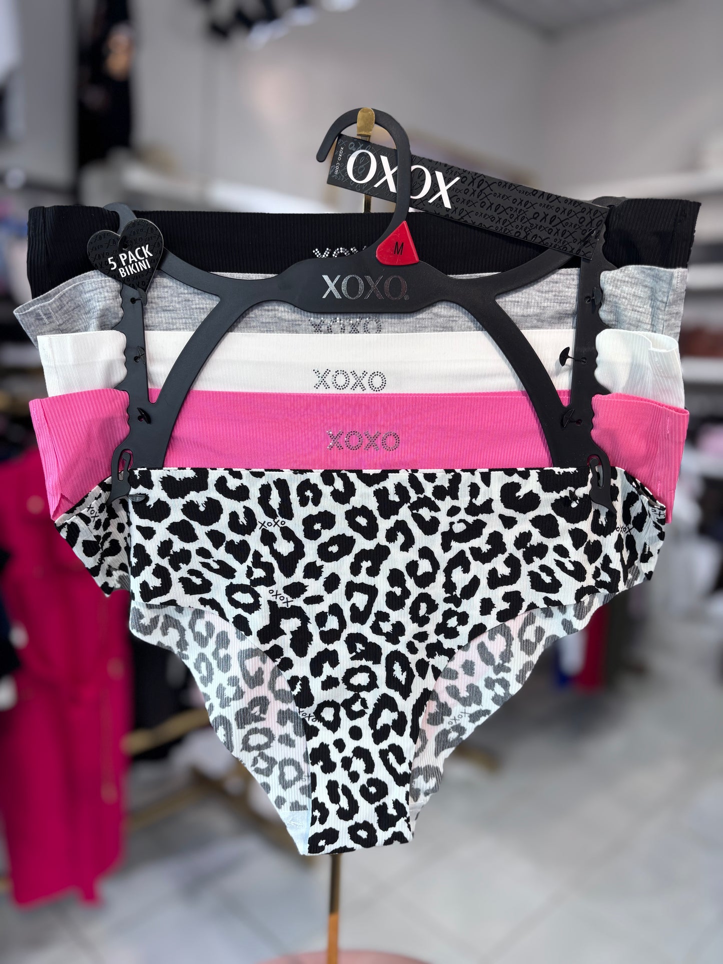 Panties Xoxo varios colores 5 pz