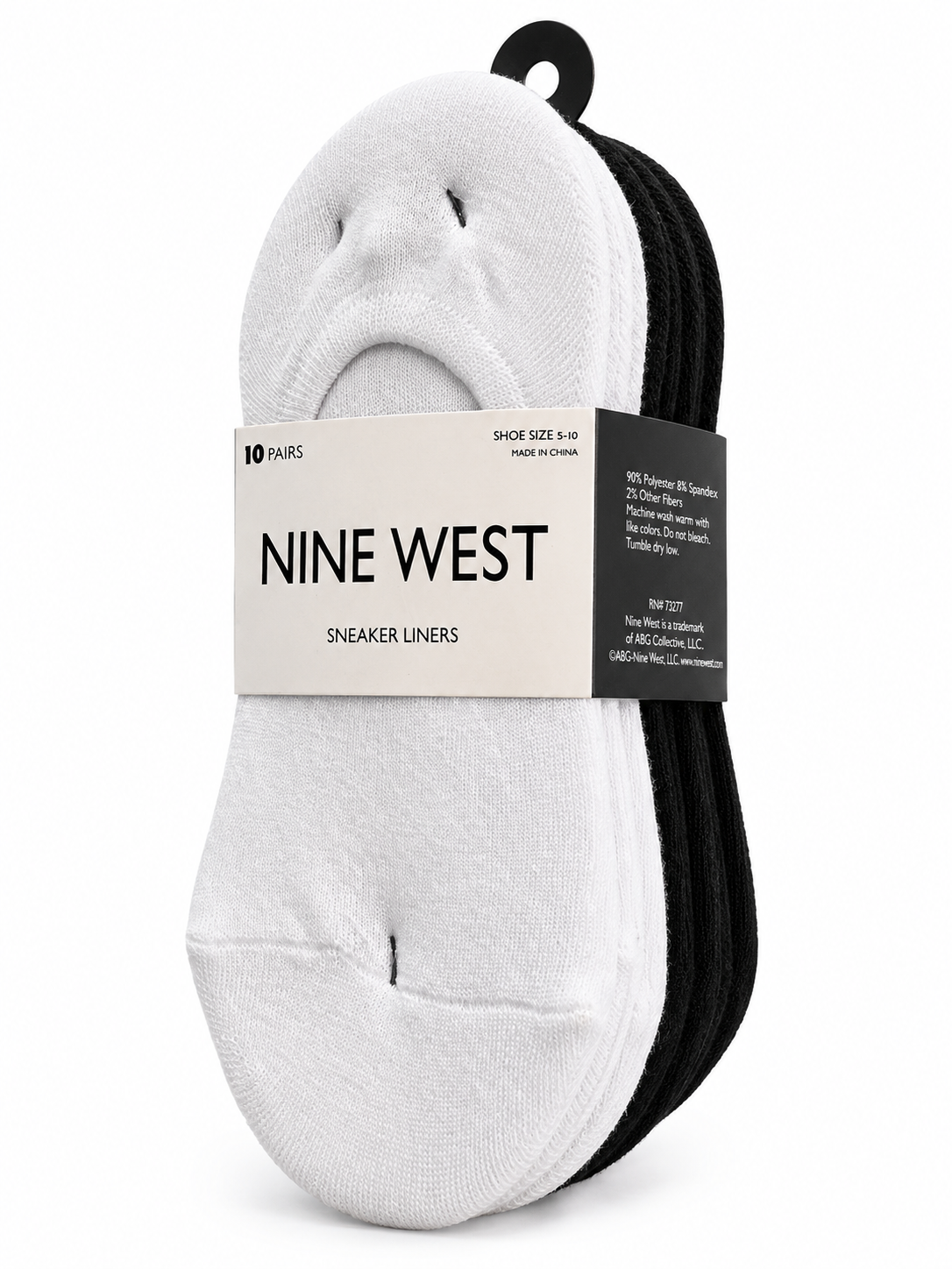 Protectores nine West blancos y negros