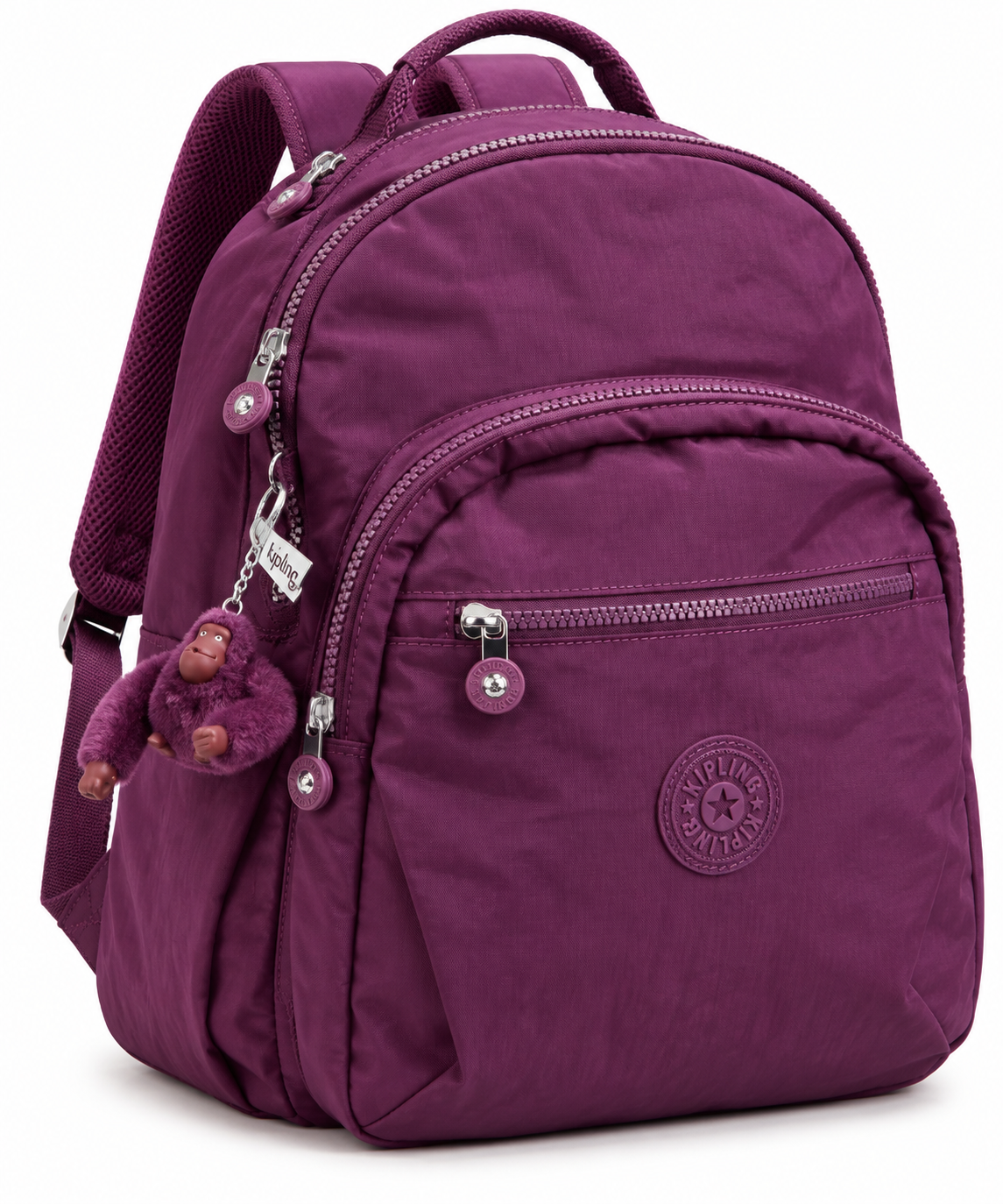 Backpack Kipling morada grande