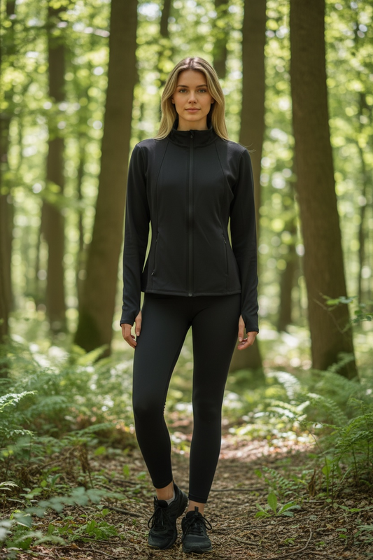Sudadera Degree negra deportiva