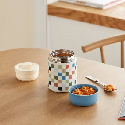 Contenedor de comida térmico con cuchara