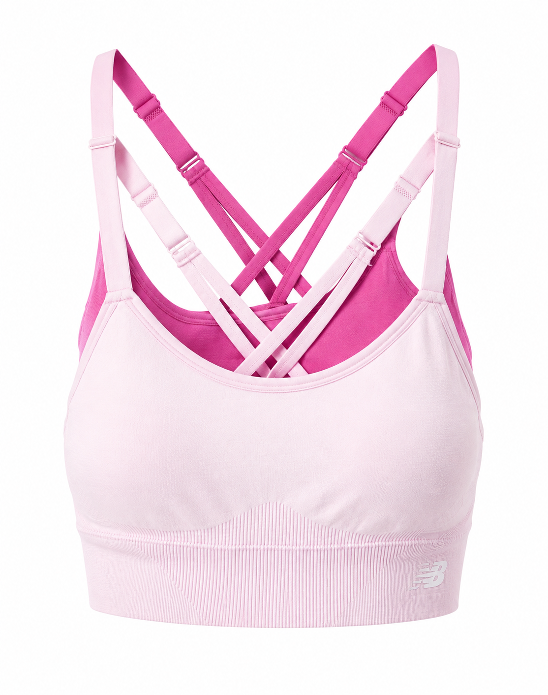 Top New Balance 2pz rosa M