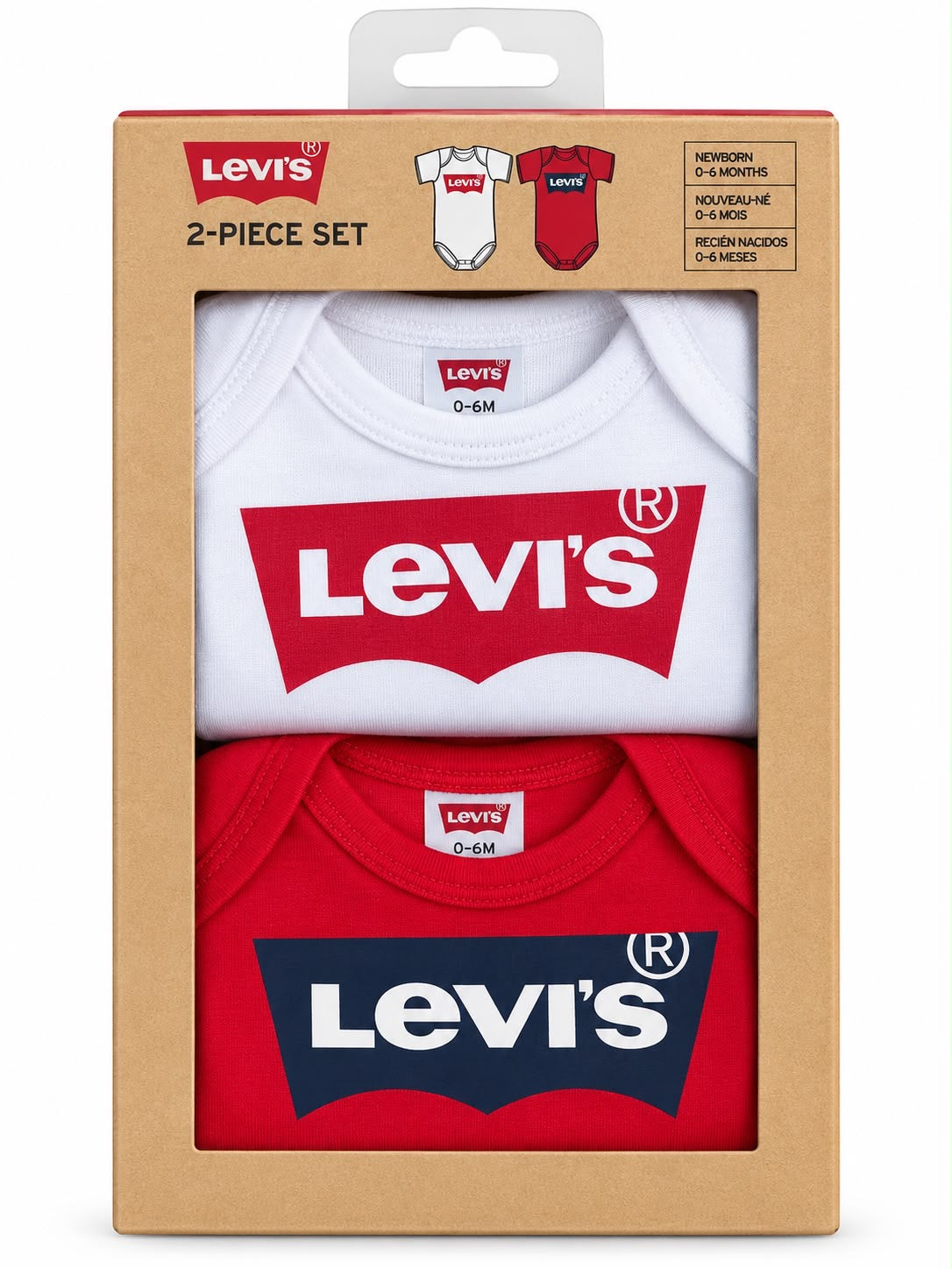 Pañaleros Levi’s 2 pz
