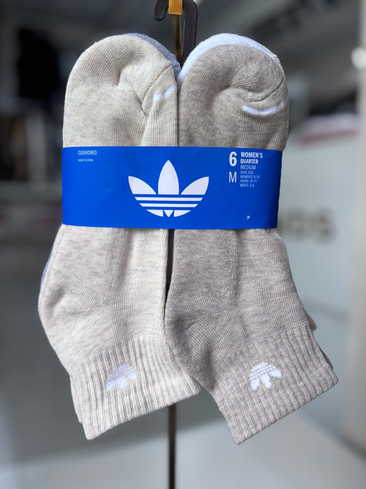 Calcetas Adidas varios colores 6 pares