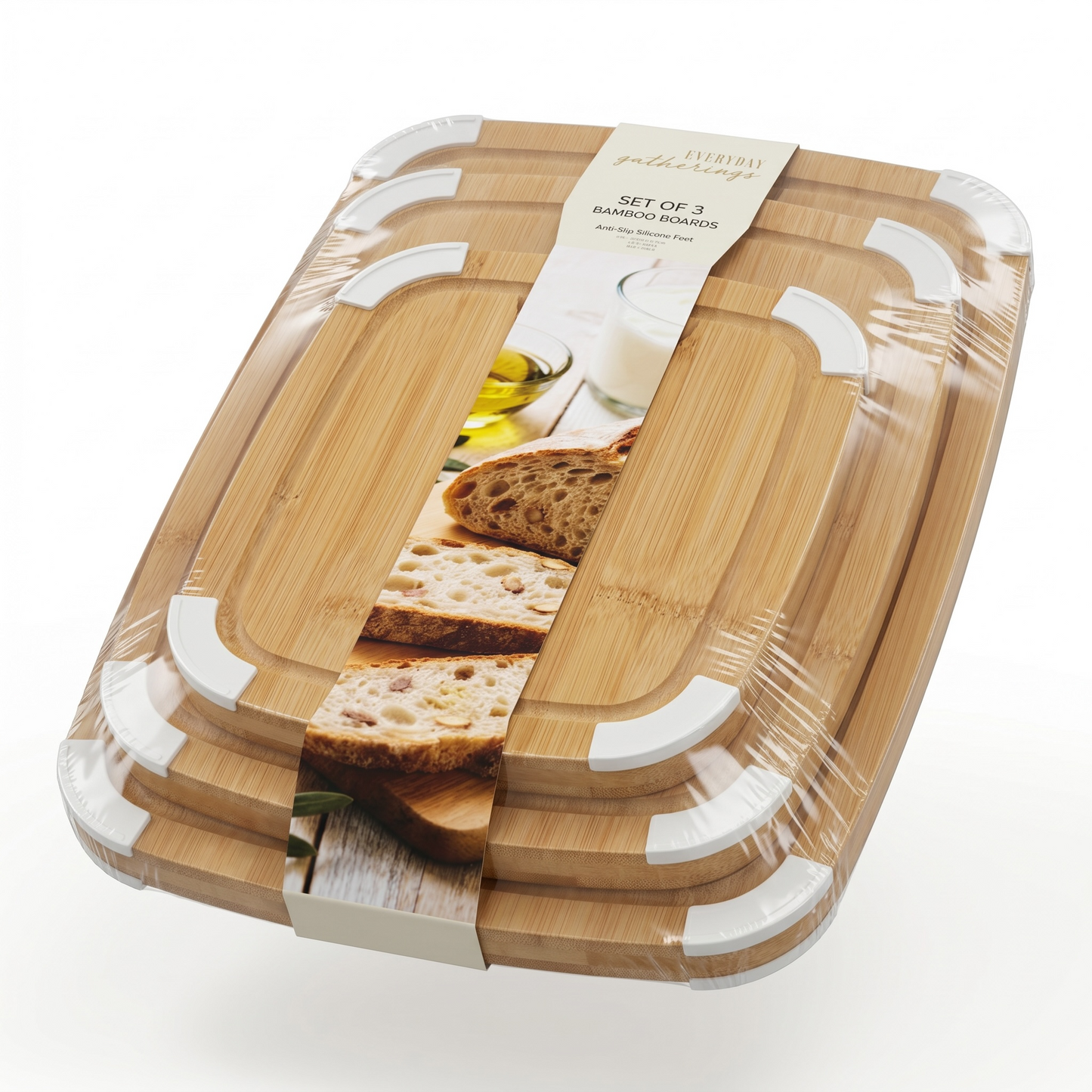 Tablas de cocina set of 3 bamboo boards Gatherings