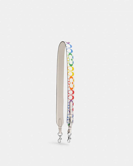 Strap para crossbody coach blanco/colores