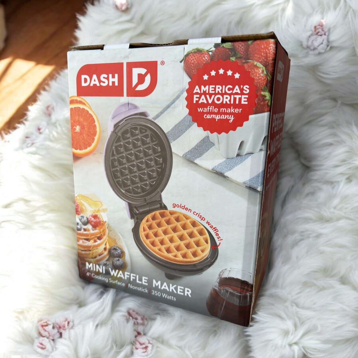 Mini Wafflera Dash lila