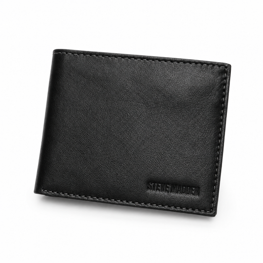 Cartera Steve Madden caballero negra