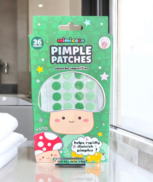 Parches para el acné Mimicoco verdes 36pz