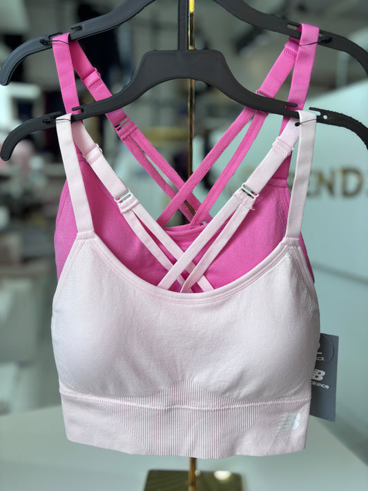 Top New Balance 2pz rosa