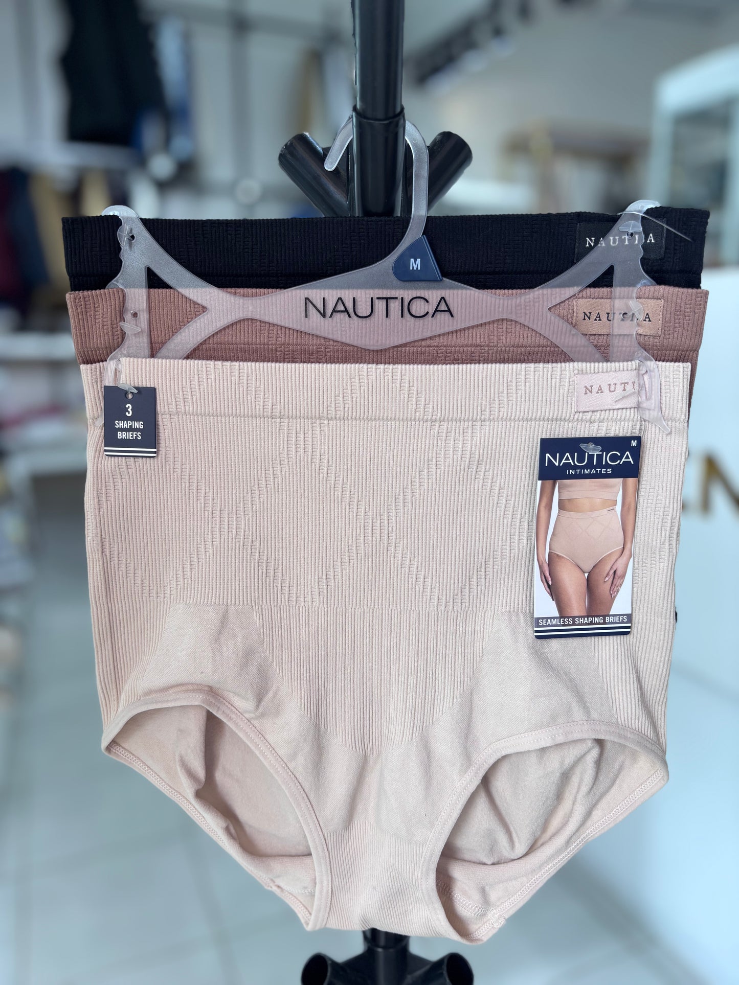 Panties moldeadoras Náutica 3 pz colores nude