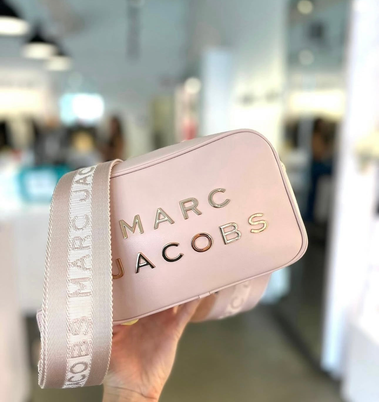 Crossbody Marc Jacobs leather Bag rose