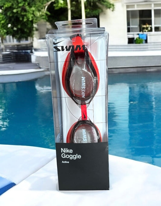 Goggles Nike rojo/negro