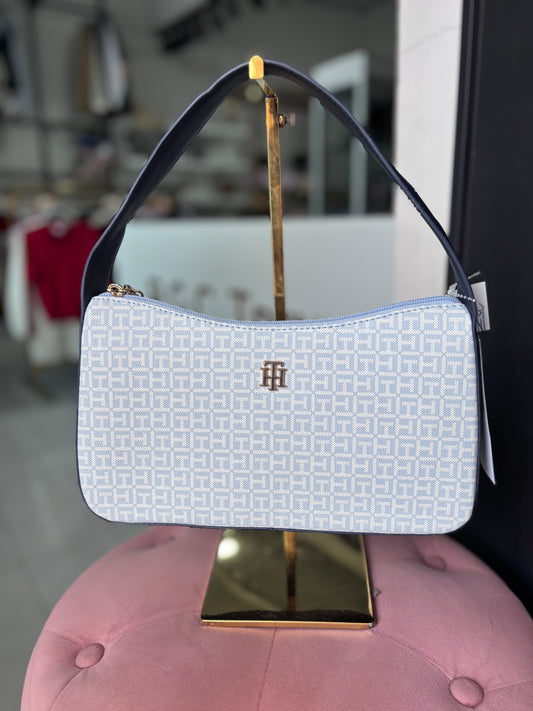 Hobo Tommy H azul con placa TH dorada