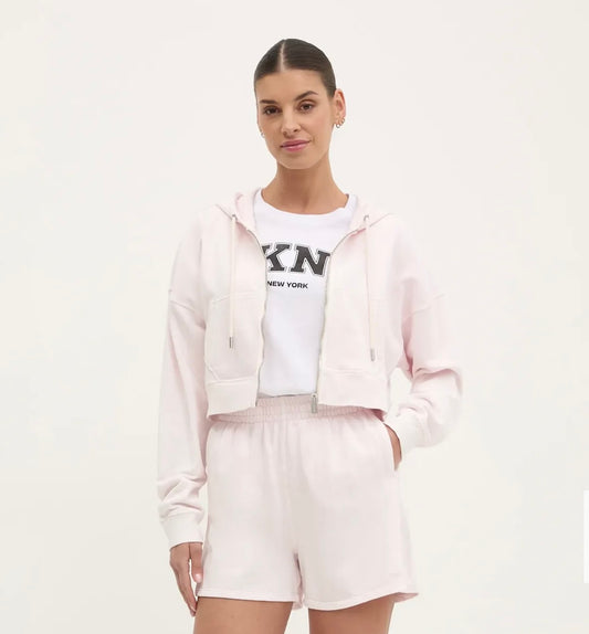 Sudadera DKNY rosa claro