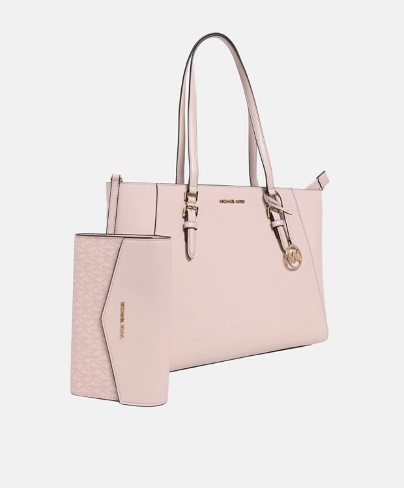 Tote Michael k Charlotte rosa,  con 2 Crossbody