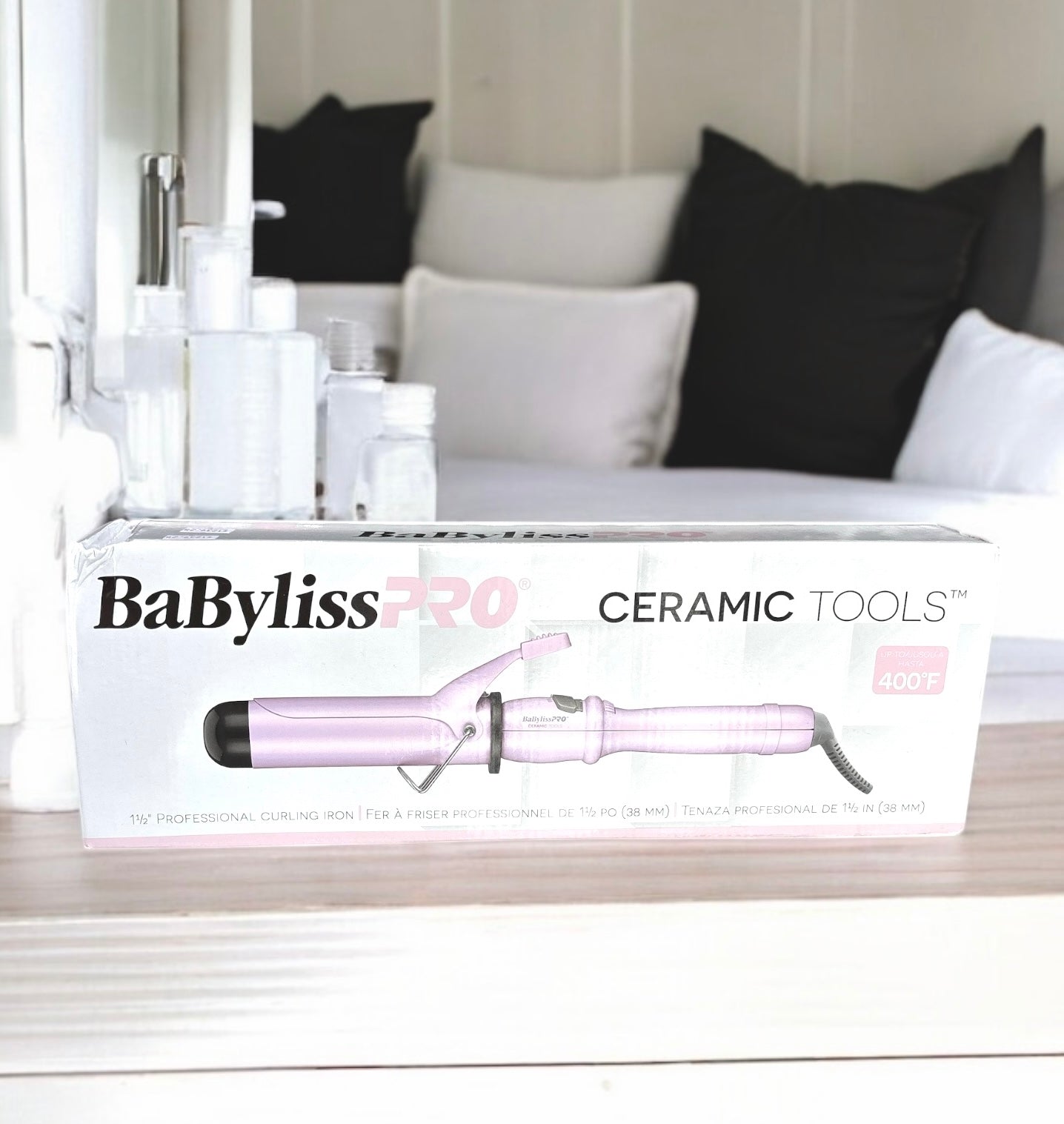 Rizadora BaByliss Pro lila