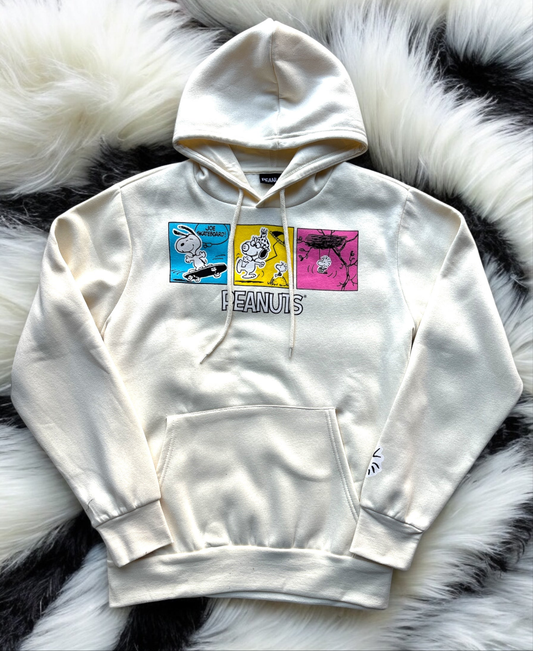 Sudadera Peanuts beige de Snoopy para caballero