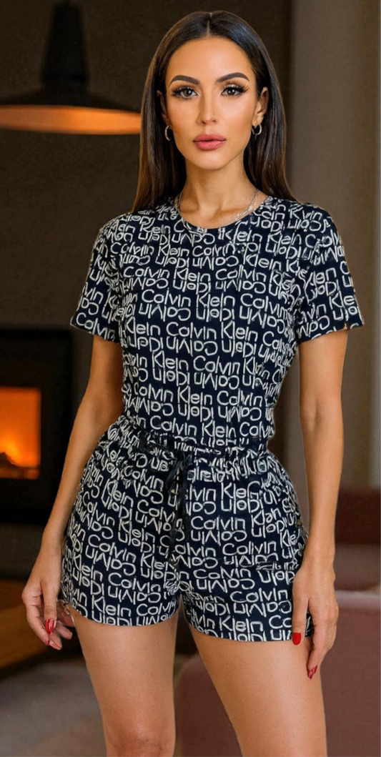 Pijama Calvin k con monogram
