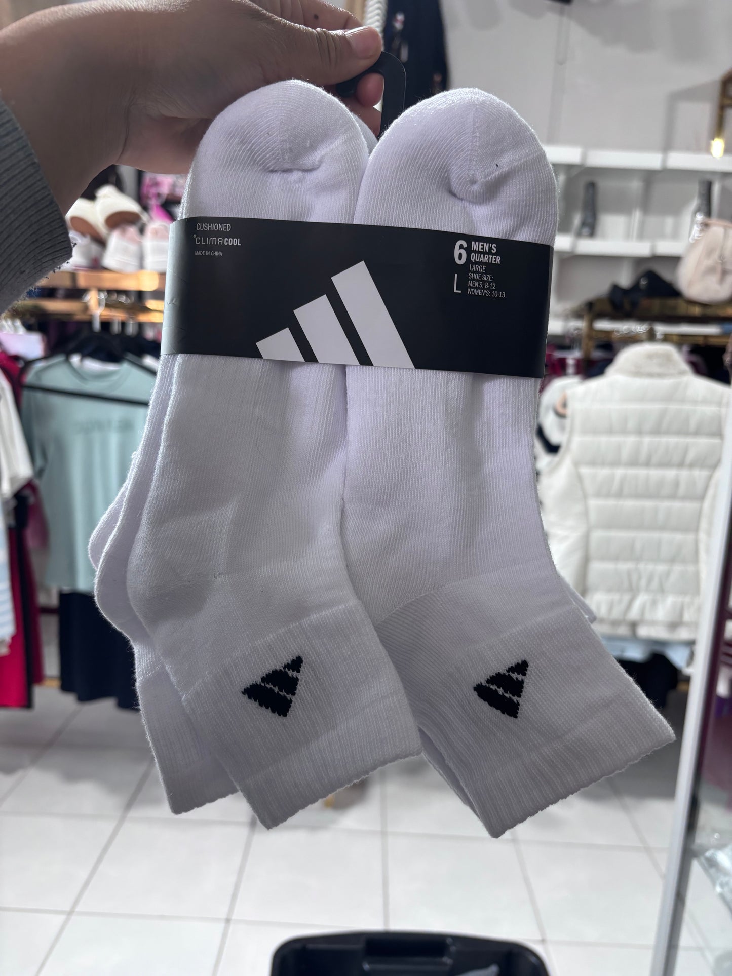 Calcetas Adidas blancas