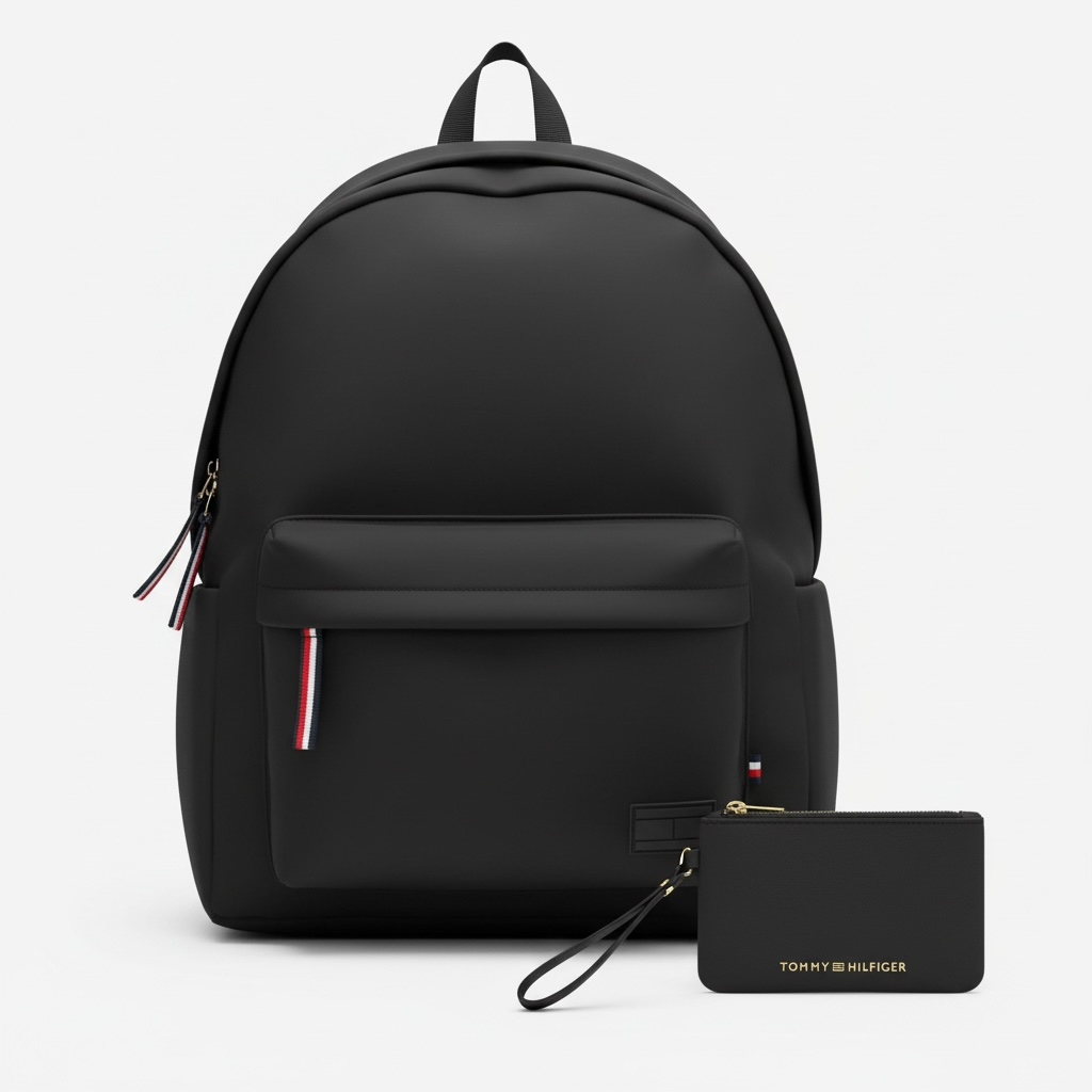Backpack Tommy H con monedero