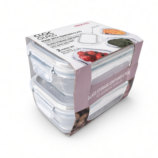 Contenedores de vidrio 370 ml