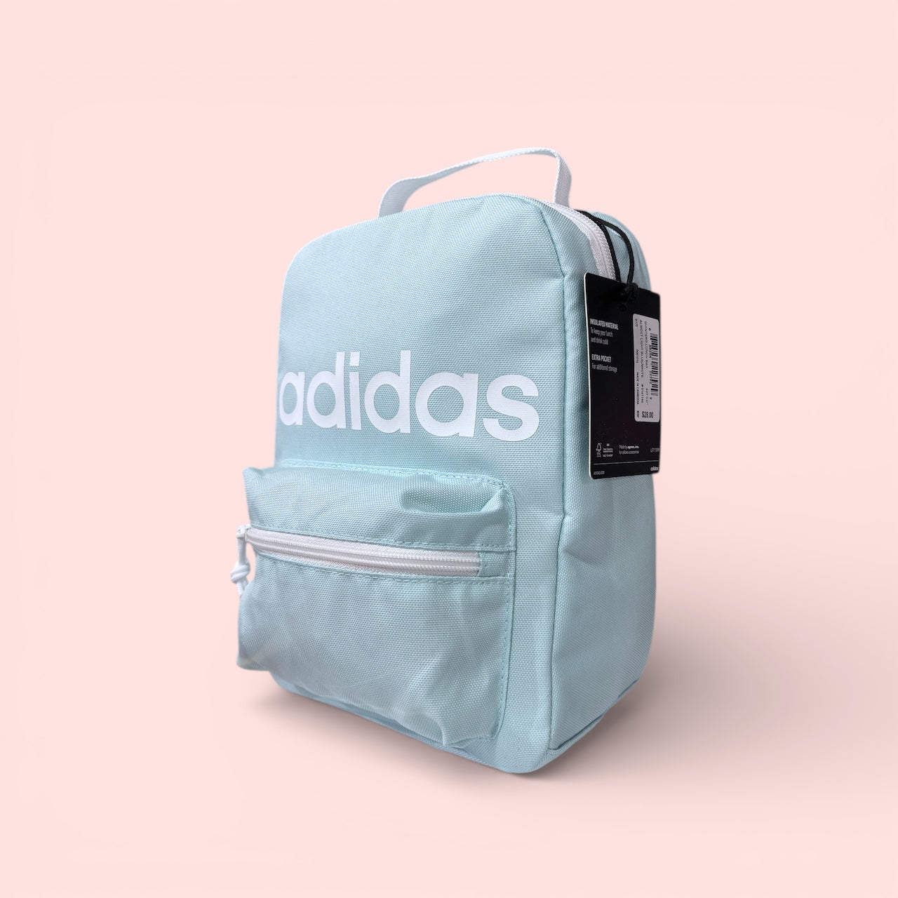 Lonchera Adidas azul claro