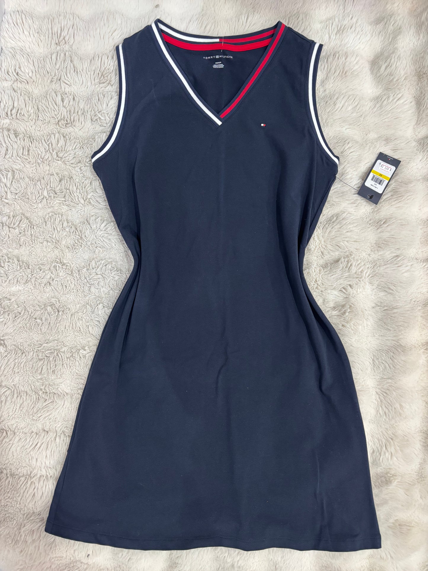 Vestido Tommy H sin mangas cuello V