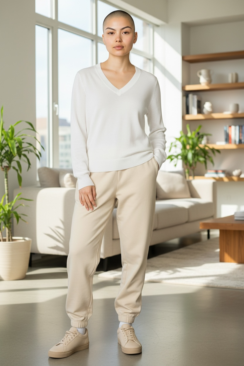 Suéter Calvin k blanco