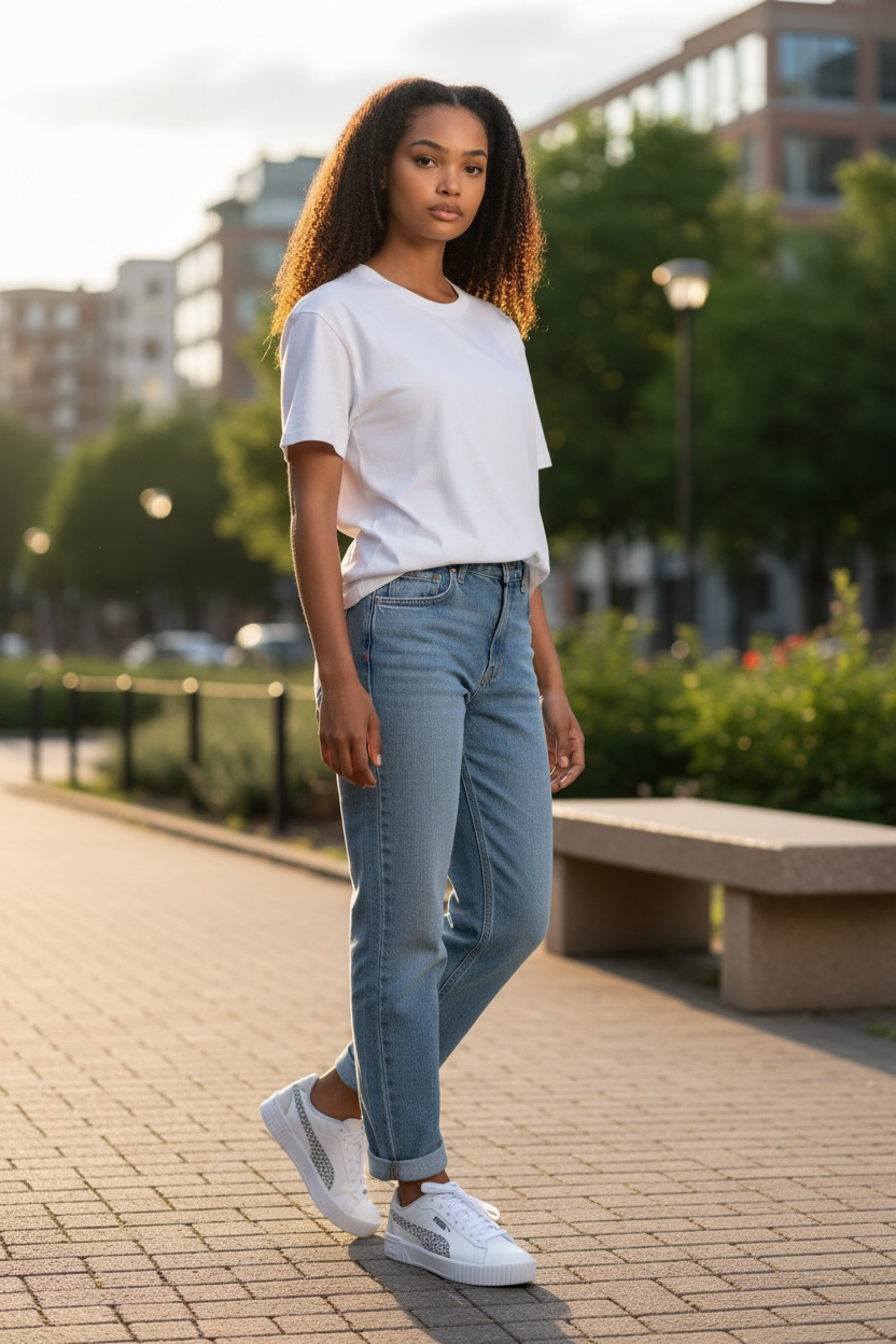 Tenis Puma con detalles animal print