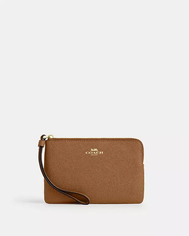 Muñequera Coach camel