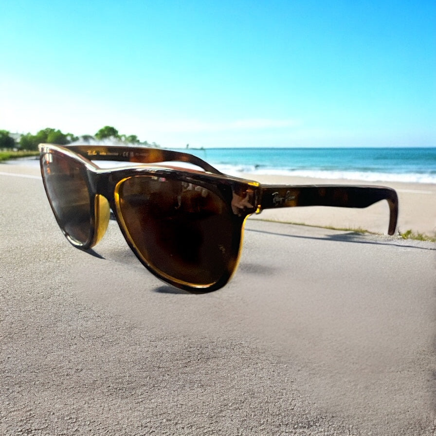 Lentes Ray ban café humo