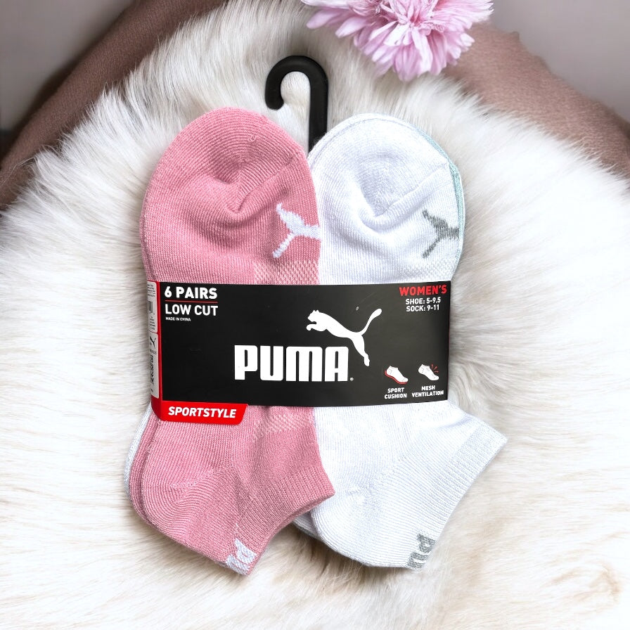 Tines Puma varios colores 6 pares