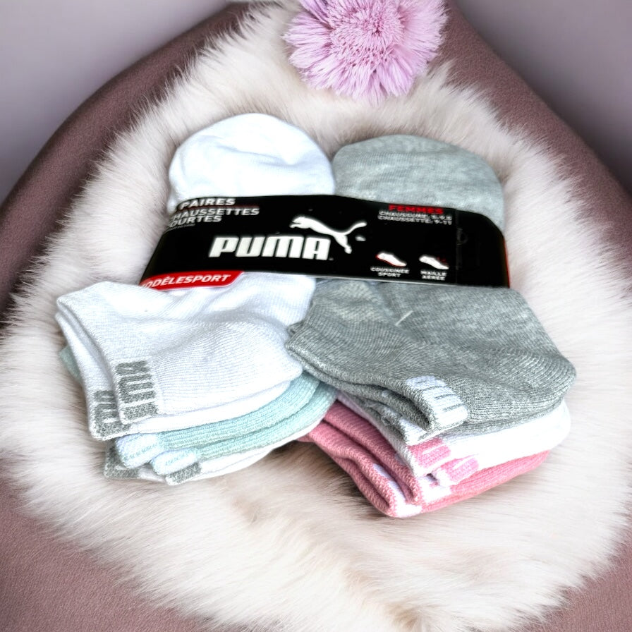 Tines Puma varios colores 6 pares