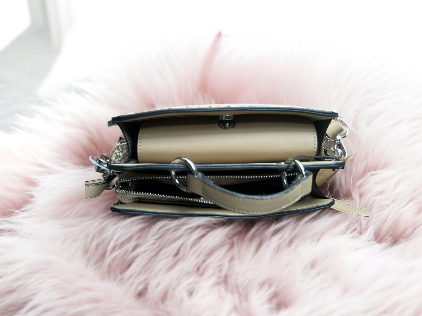 Crossbody Steve M camel 2 strap y monedero