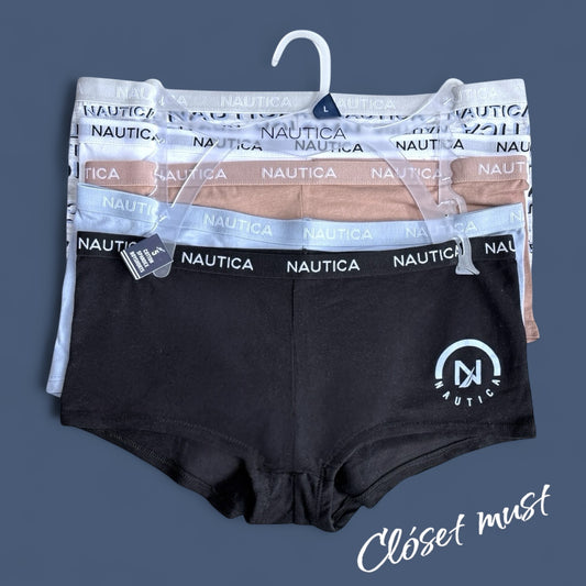 Boxer Náutica varios colores 5 pzs