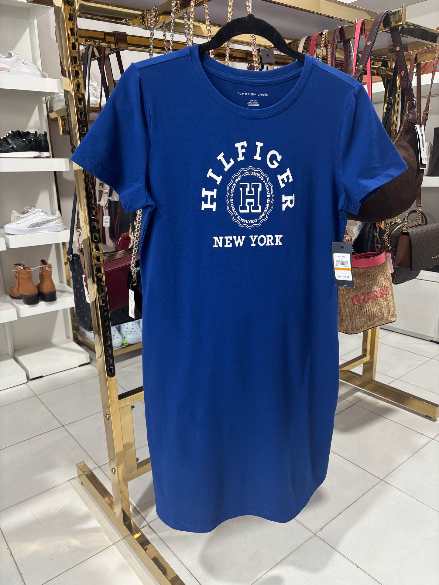 Vestido Tommy H azul marino