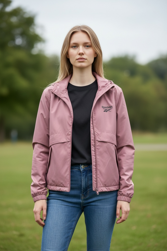Rompevientos Reebok morado