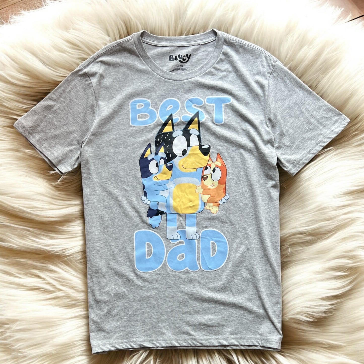 Playera Bluey caballero