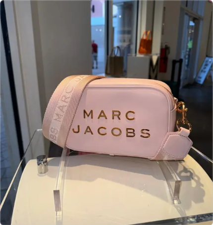 Crossbody Marc Jacobs leather Bag rose