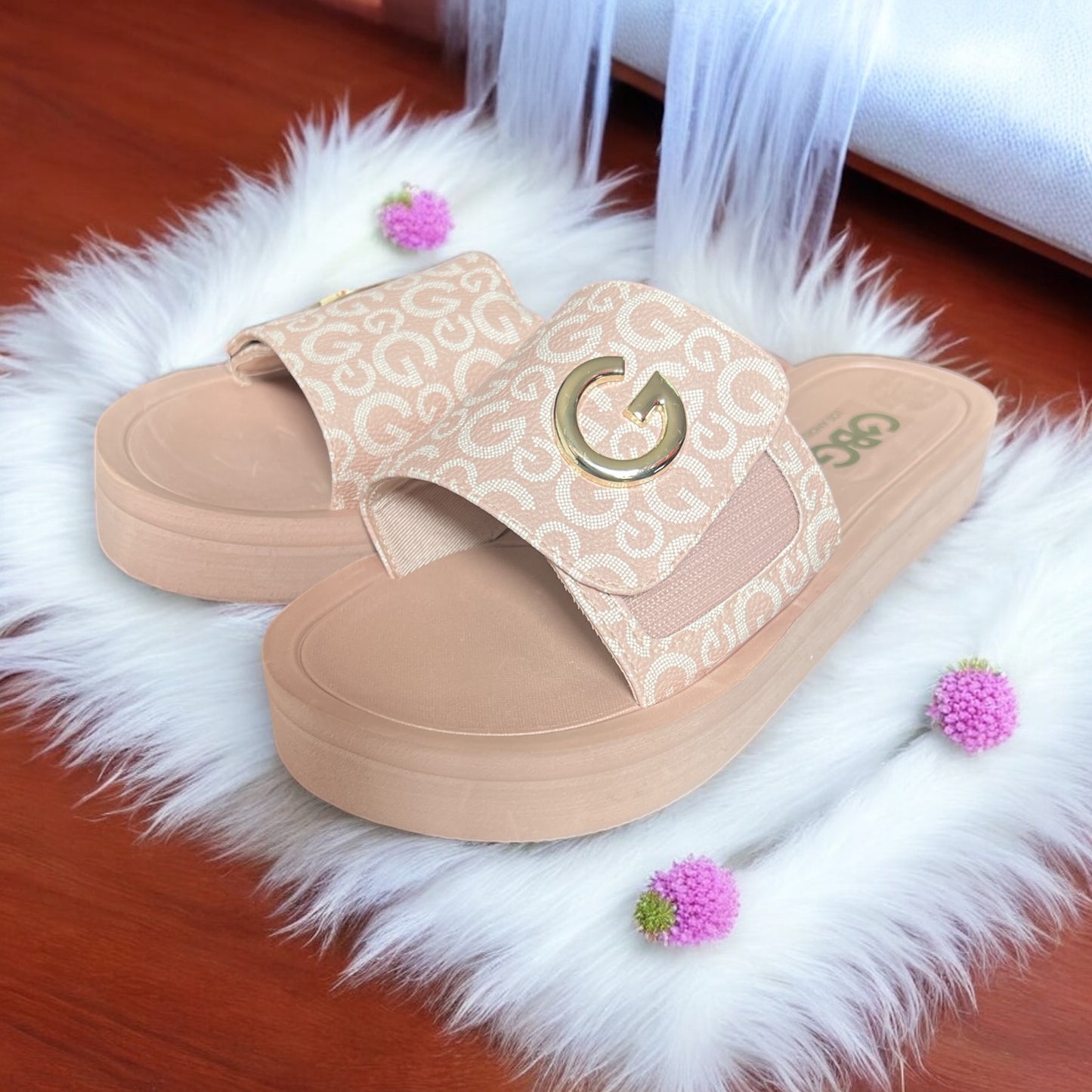 Sandalias Guess palo de rosa