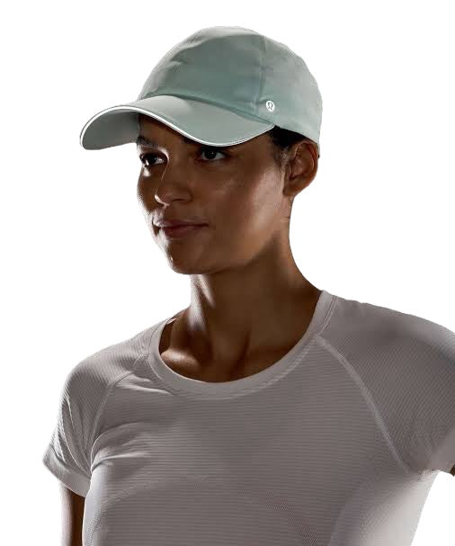 Gorra Lululemon WovenAir verde agua, strap ajustable